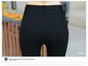 2023 Herbst Damen Schlanke Hohe Taille Schwarze Leggings Bleistifthosen
