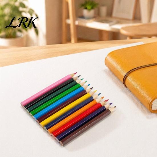 Coloring Pencils for Children 12PCS Colored Set, with Smooth Wood Barrel, Vibrant Colors Kids Drawing Kits Home Painting Tools, Book Sketching And Art