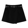 2026 Versatile Summer High-Waisted A-Line Wide-Leg Petite Skirt Shorts for Women