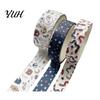 Creative Washi Tape 3 Rolls Set, Decorative Stickers, Aesthetic Tapes for Moderate Width Scrapbooking Supplies, Journaling Junk Journal, Wrapping
