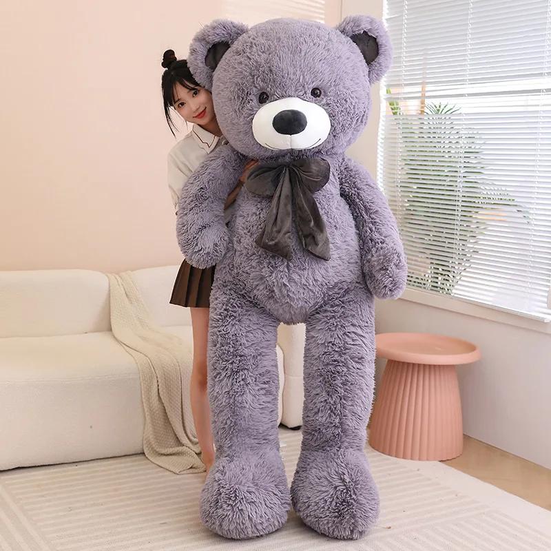 High Quality 5 Colors Teddy Bear with Bowknot Stuffed Animals Bear Plush Toys Doll Pillow Kids Lovers Birthday Baby Gift