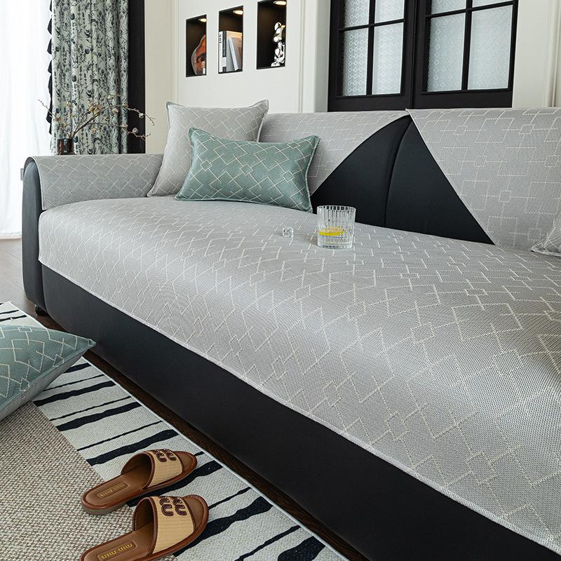 

Крутая подушка для дивана Новая летняя высококлассная подушка-мат для дивана Летний прямой ряд Цельный чехол для дивана 110*210cm