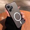 Case for Realme C53,C51,Note 50 4G Cute Airbag Corner Pastel Matte Magnetic Casing Semi Shockproof Phone Cover