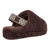 UGG Fluff Yeah Sheepskin Comfortable Casual Slide Sandals Women Sandals Brown 1125232-BCDR