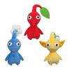 Pikmin Plush Set of 3 (Red Pikmin, Blue Pikmin, Yellow Pikmin) - 17cm Tall