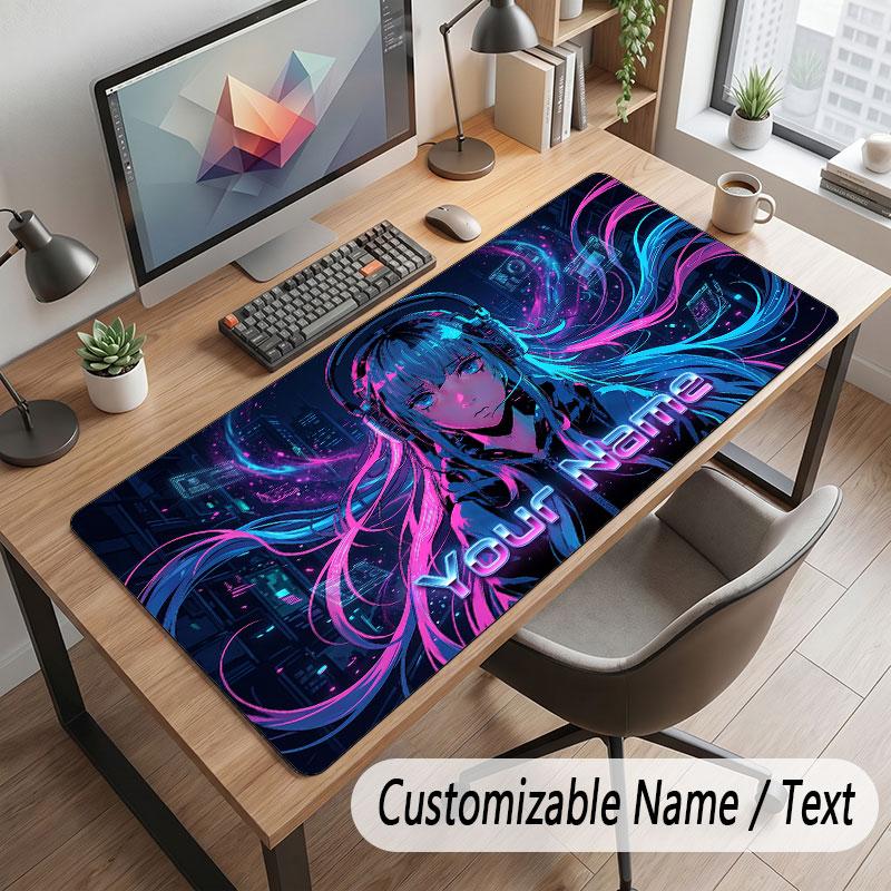 Fantasy Magia Tematyczna Spersonalizowana Podkładka pod Mysz Personalizowany Druk Imię Tekst Mata na Biurko Do Domu Biura Dekoracja Stołu