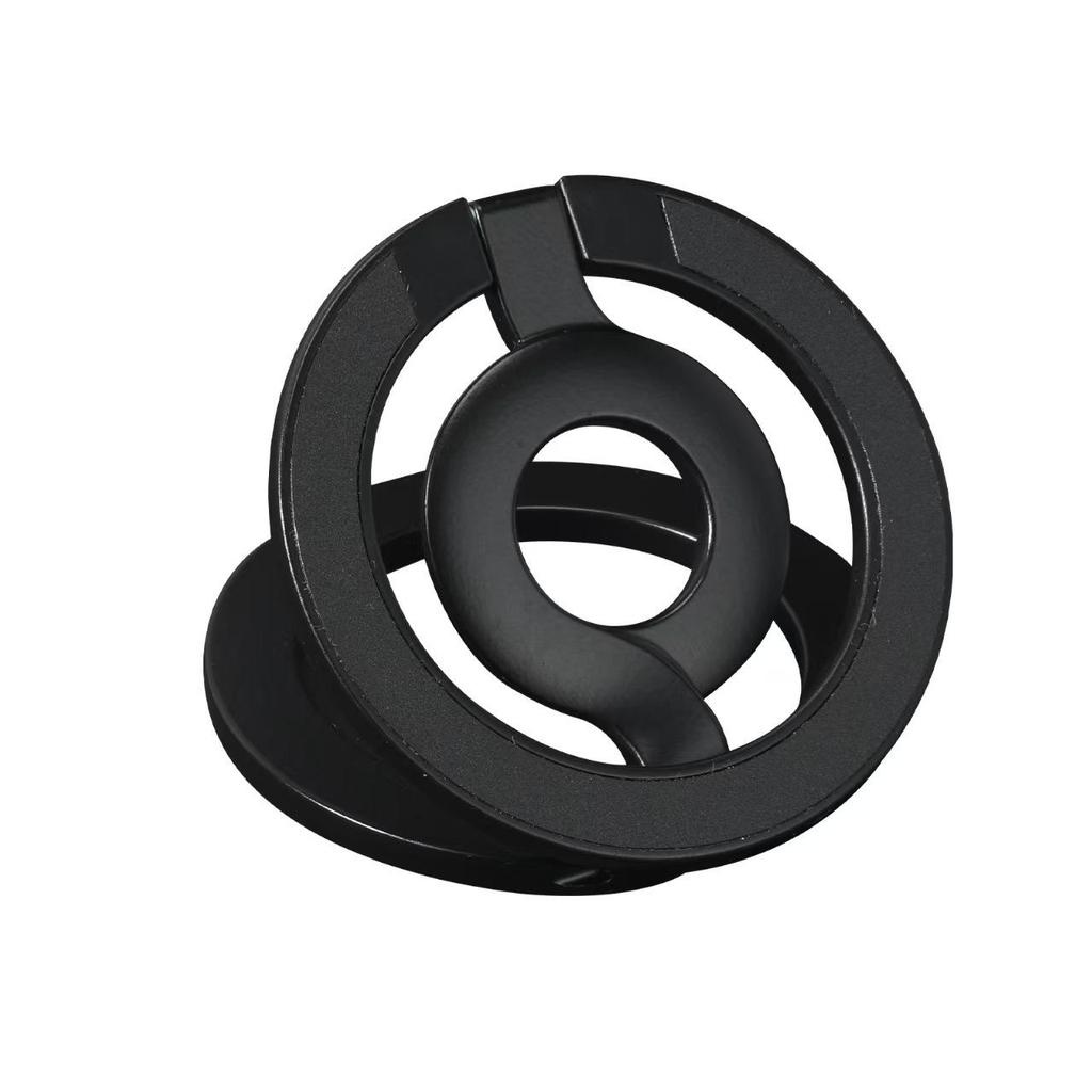 Doppelseitiger magnetischer Legierungs-Handyständer: Ultradünn, Faltbar, Tragbar, Multifunktionaler Ringhalter