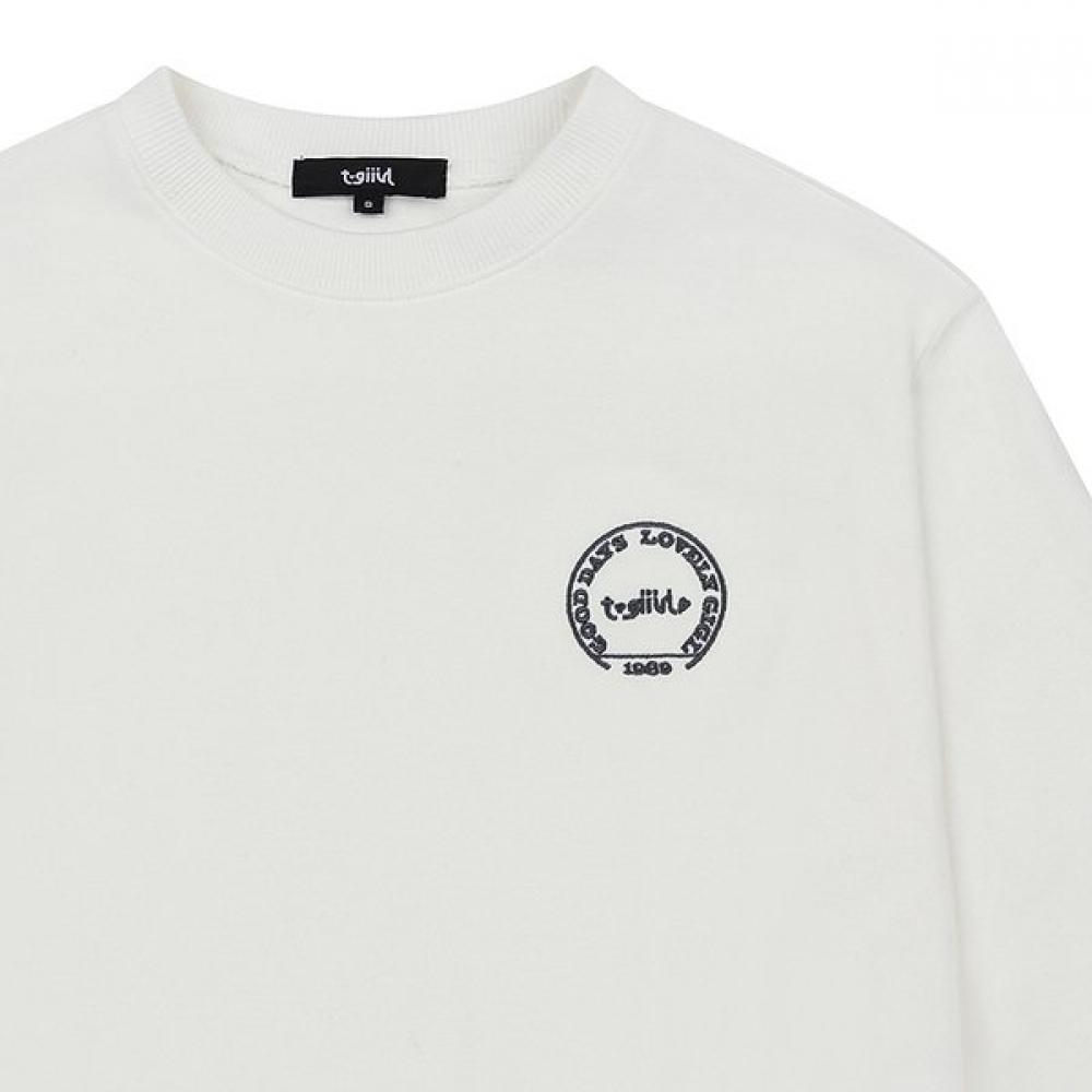 Tiffany Ivory Zipper DeTail T shirT T54uaT020