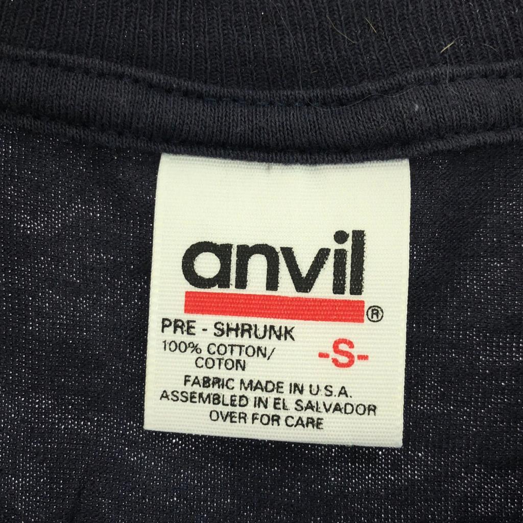 Anbil Made In USA Print Pattern Short Sleeve T-shirt S Navy Men's Used