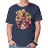 Unisex Crew Neck T-Shirt Mushroom Gang Graphic Short Sleeve Casual Tee