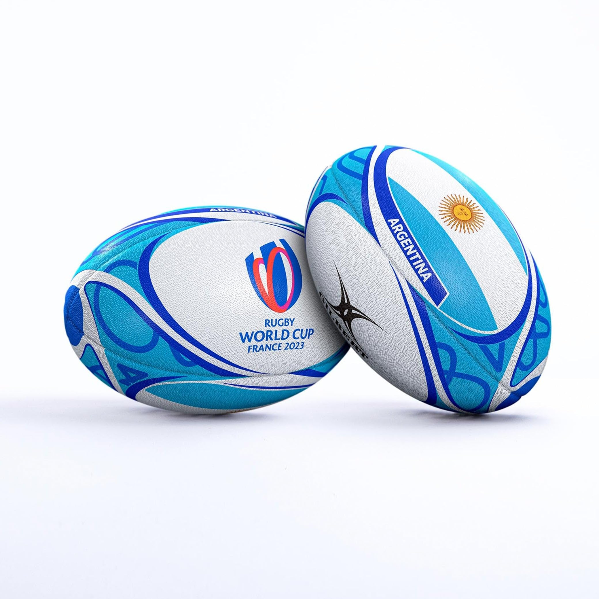 

RWC2023 Япония Регби Мяч Кубок Мира 2023 Gilbert Флаг Мяч Размер 5 (Аргентина) [Использовал]