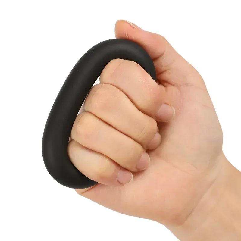 Silicone Penis Ring Lock Sperm Delay Rings for Men Gay Delay Ejaculation Soft Ring Adult Sex Toys Male Masturbator Cock Ring