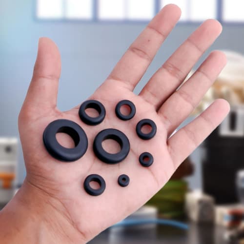 TAORAYO Cable Grommets, Gasket Grommets, Rubber Grommets, Rubber Bushings, Cable Grommets, Rubber Bushings, Grommet Set, Cable Protection, Wire Protec