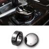 For IDrive Car Multimedia Button Cover Trim Knob Sticker for -BMW F10 F18 F07 F20 F21 F06 F12 F30 F01 F02 F25 F26