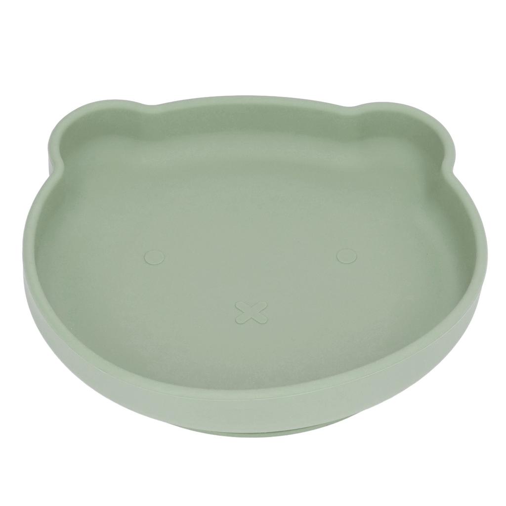 Babysugplatta Söt Björnform Miljövänlig Mjuk Säker Silikon Babysugredskap