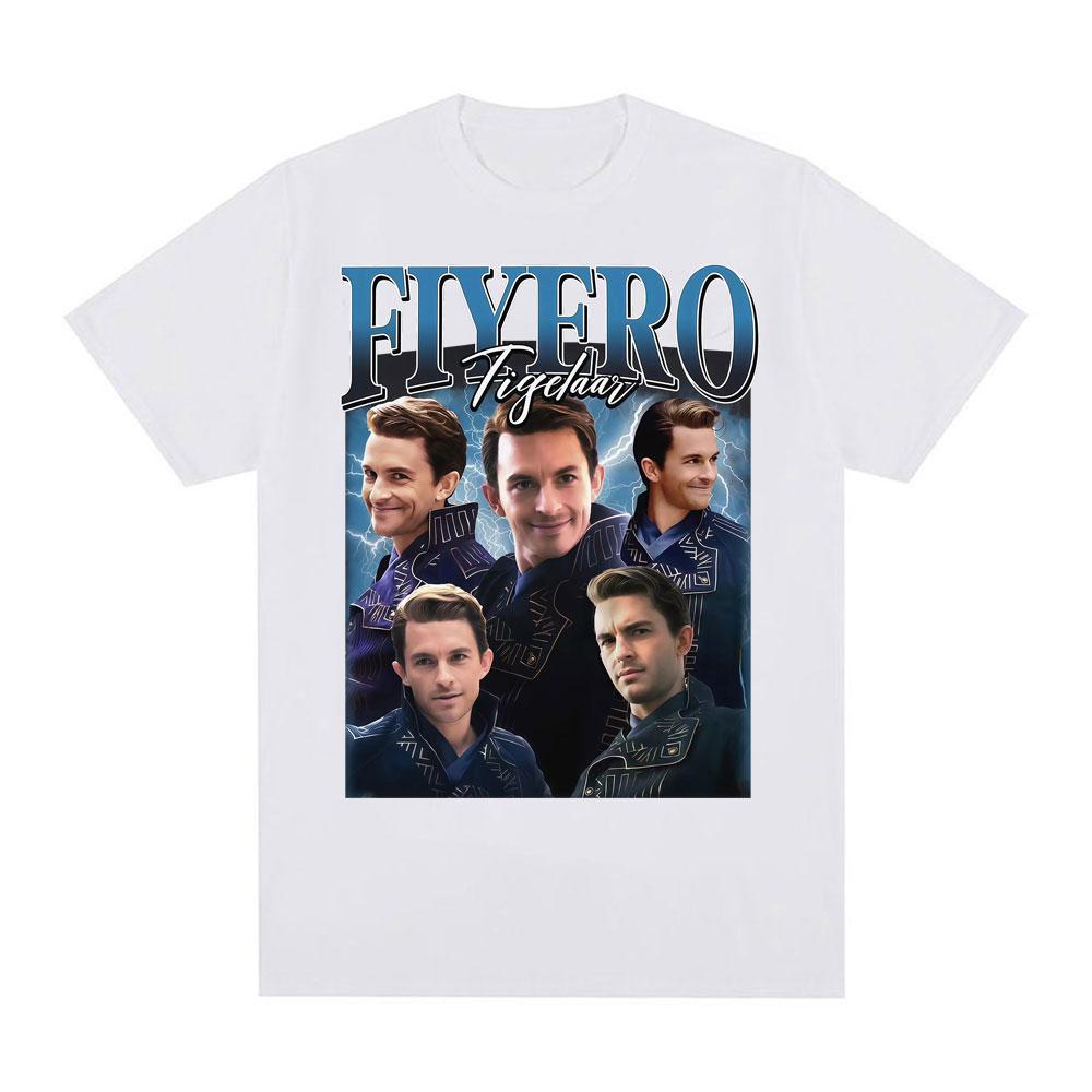 Jonathan Bailey Prince Fiyero T Shirt Wicked Musical Broadway Graphics Tshirts Unisex Women Vintage Style Oversized Cotton Tshirt