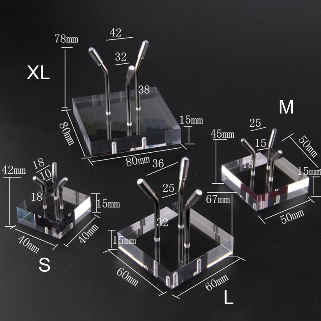 Acrylic Ball Stand, Display Easel, Multipurpose Stand Base for Home Collectibles
