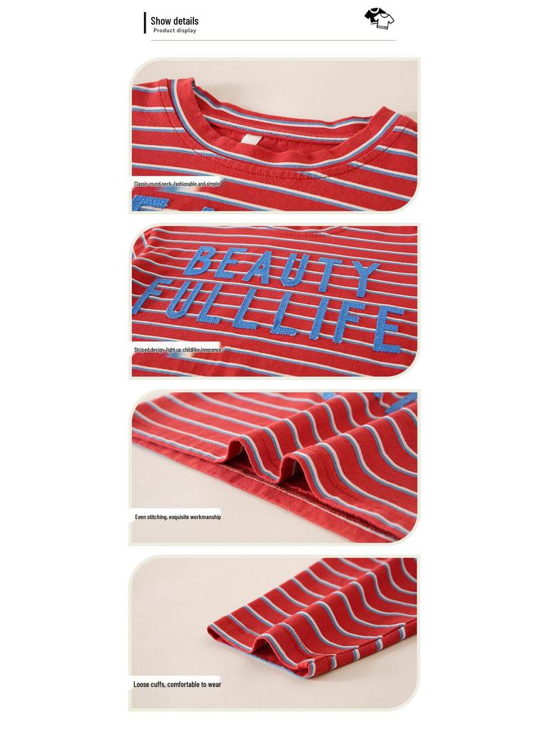 2025 Herbst Kinder Koreanischer Stil Mode Sweatshirt & T-Shirt: Trendige Oberteile für Jungen und vielseitige Basisschichten für Mädchen