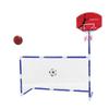 2 In 1 Sports Center Kids Basketball Football Sports Set Children Basketball Hoop Indoors Outdoors