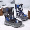 Wasserdichte Kinder-Winter-Schneestiefel mit warmem Samtfutter und rutschfester Sohle