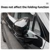 For Geely Zeekr 7X 2024 2025 Pair Rearview Mirror Cover Case Side Rear View Mirror Cover Caps Stickers Exterior Car Accessories