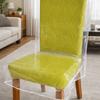 Transparent Chair Cover Clear PVC Chair Protector Protectors Chair Seat Cover  Standard Chairs