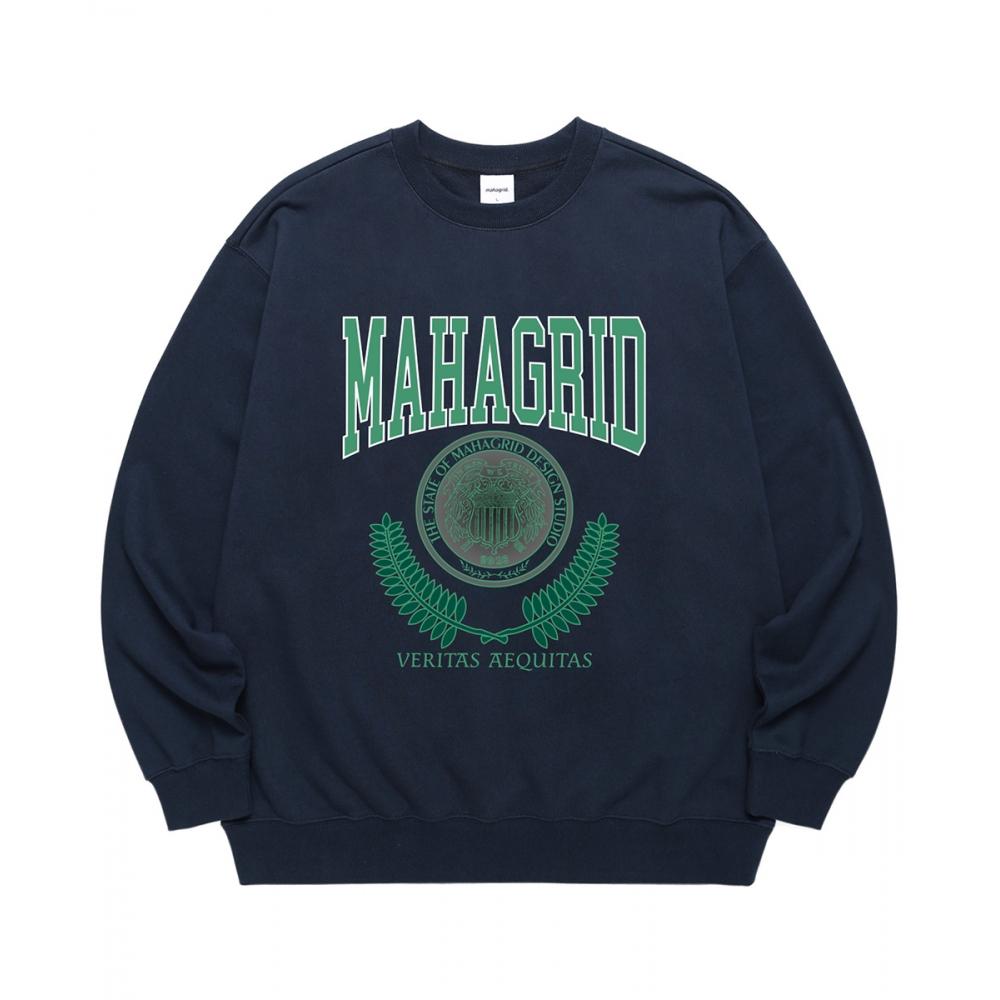 

СВИТШОТ MAHAGRID LAUREL ТЕМНО-СИНИЙMG2CSMM461A