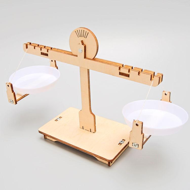 Science And Technology Small Making DIY Balance Scale Children's Student Science Experiment Handmade STEM Fun Toy Material Bag