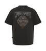 UFC SPORT Ufc Combat Relax Fit Dyed Short Sleeve T-Shirt Charcoal U2Ssx2321Ch