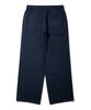 BAKKEN Side Point Color Match Semi-Wide Sweatpants Bk9986_Navy