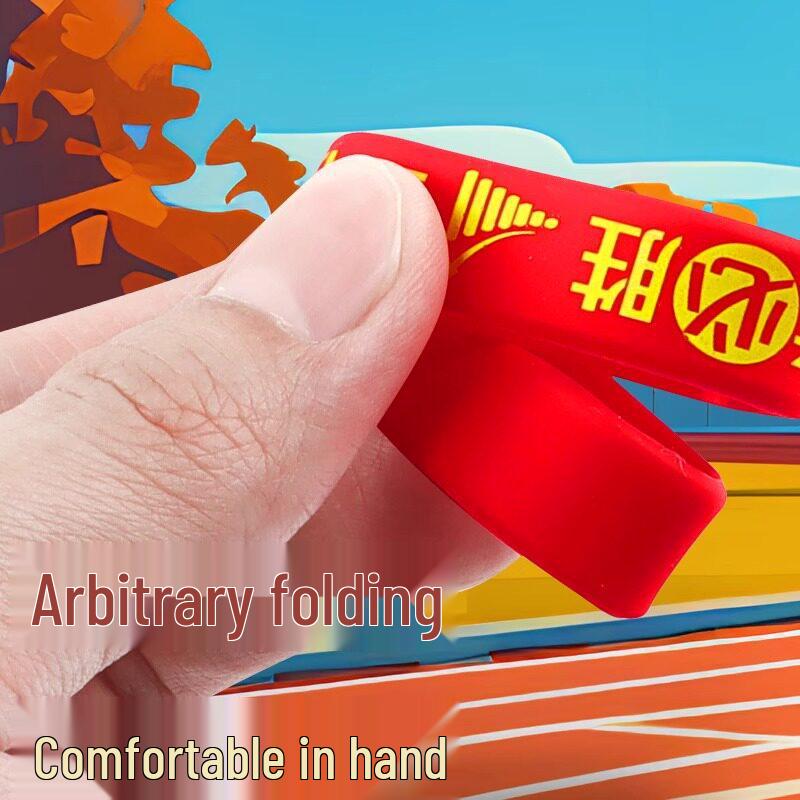 Motivational Exam Success Wristband: Lucky Silicone Bracelet for Students