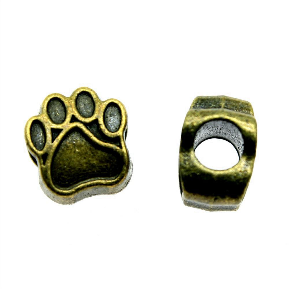 Animal Spacer Beads Large Hole Charms For Necklace Jewelry Making Starter Kit