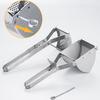 Potato Masher Food Grade Rust-proof Stainless Steel All-Purpose Manual Potato Carrot Presser for Home