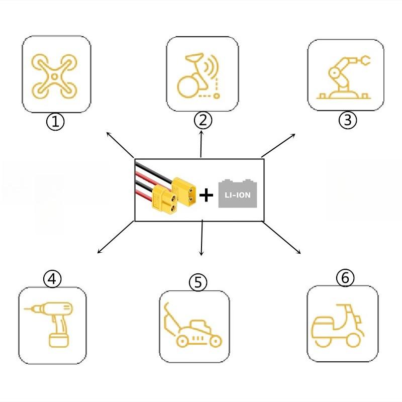 XT60 PW XT60PW XT30PW XT30 XT60E-M/F Connector Plug Socket Female Male for Drone RC Helicopter Li Lithium Ion Battery Amass CE