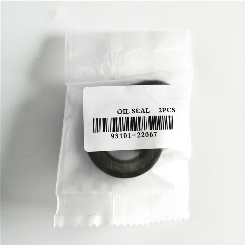 2 pcs Oil Seal 93101-22067 For Yamaha Outboard Parts Parsun Hidea Powertec Seapro 25hp 30hp 93101-22M00 Size 22*36*6mm
