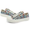 Kappa Artist Collaboration Slip-Resistant Lightweight Low-Top Canvas Shoes Unisex Sneakers White Multicolor K0BX5VS11D-3609