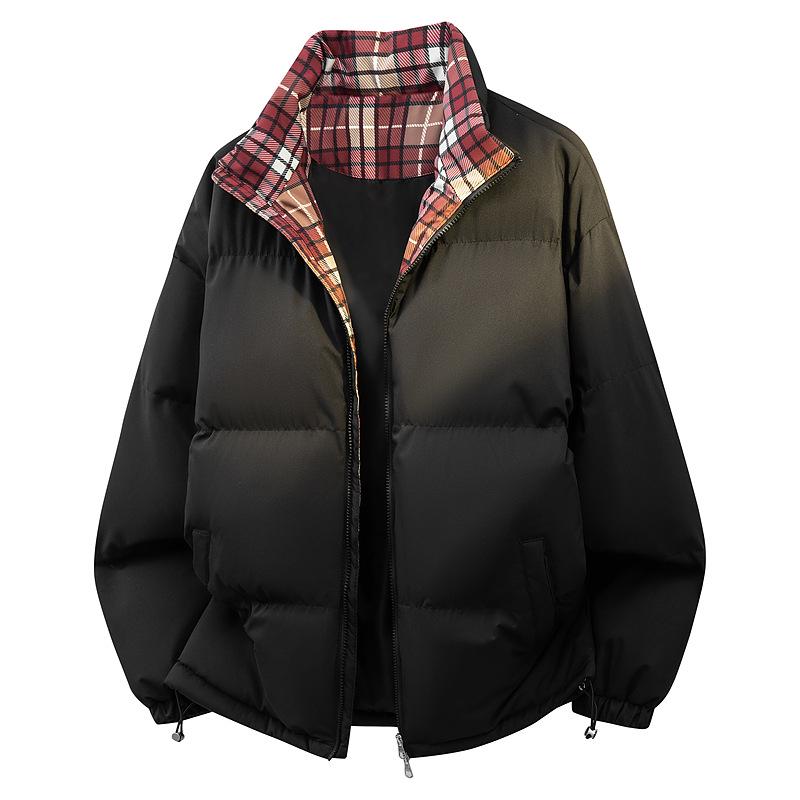 2025 Autumn/Winter Trendy Korean Style Stand Collar Couple Cotton Jacket - Bestseller In Cross-Border Outerwear