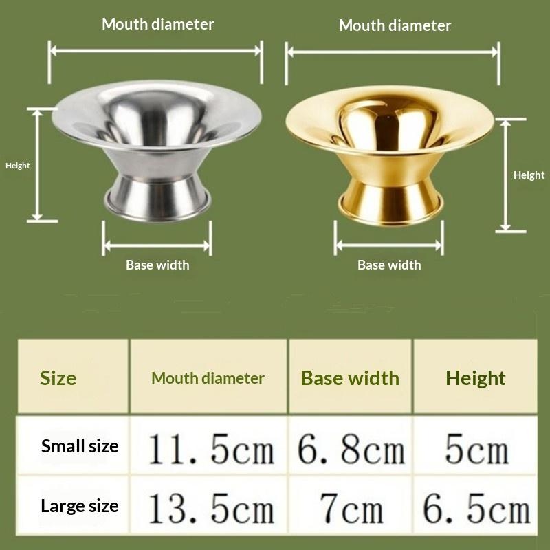 Stainless Steel Goblet Durable Shatterproof Multipurpose Cup for Ice Cream Fruit Dessert Cafe Bar Restaurant Hotel Use
