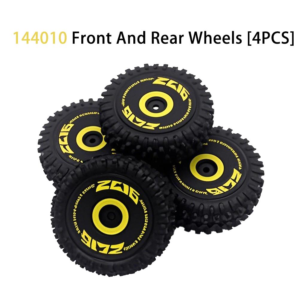 WLtoys RC Car Wheels Original Tires for 124007 124017 124019 124018 144001 144010 Remote Control Car Parts Rubber Tires Set