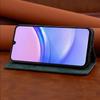 Magnetic Closure Flip Wallet Phone Case for realme C25Y,C21Y Vintage PU Leather Card Holder Cover