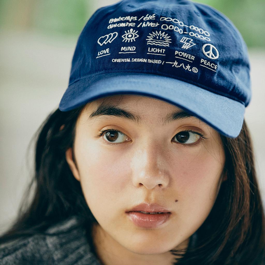 CONICHIWA BONJOUR Cb Elegant Cap (Blue)