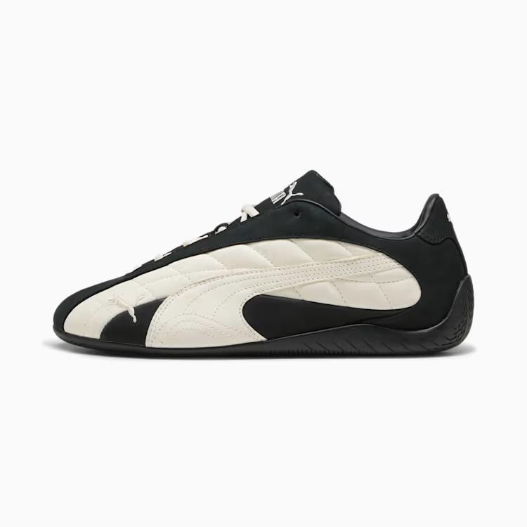 403429-03 Puma Speedcat Plus Quilted PUMA Black Frosted Ivory (Men's)