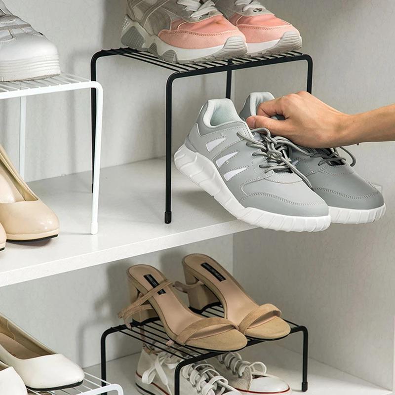 Kitchen Cabinet Organizer Shelf Iron Storage Rack Holder Bathroom Cabinet Organizer Food Pantry Organization and Storage Shelves