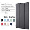 For Galaxy Tab A7 Magnetic Protective Case 10.4inch Leather Case T500 Tri-Fold T505 Sleep Mode TPU Soft