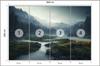 Photomural Breathtaking Landscape 4K Background Smooth Vinyl 368x280