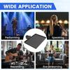 Adjustable Mic Stand Tray, 225×165mm Sound Card Platform,O-Type Clamp Fits 13-47mm Tubes, for Live Streaming Recording