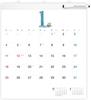 Whiteboard Calendar 2026 Full Size Wall Hanging