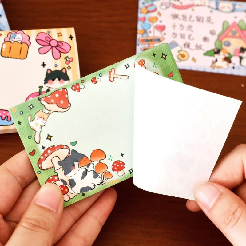 Gift Cute Cartoon Graffiti Style Handbook Decoration Notes Students Good Looking Message Kawai Stationery Office School Supplies