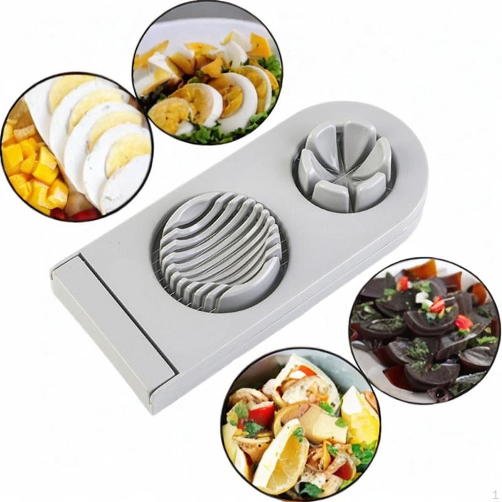 Efficient Stainless Steel Egg Slicer And Cutter Combo for Quick Meal Prep