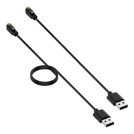 60/100cm Long-Lasting Magnetic Plastic Smart Watch Fast Charging Cable Charger for Xiaomi Haylou Solar LS05